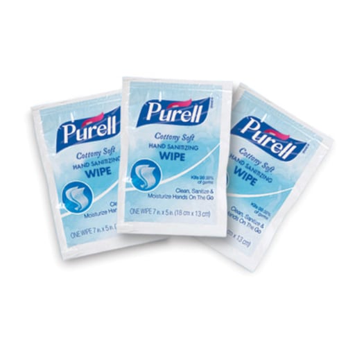 Purell Cottony Soft Hand Sanitizing Wipes, Individually Wrapped, 1000/Case. 62%