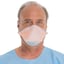 FluidShield 3 N95 Particulate Filter Respirator and Surgical Mask, Orange