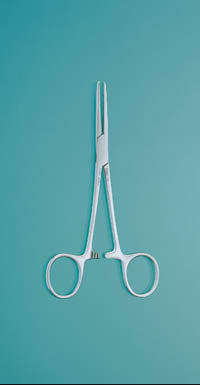 Miltex 5.5" straight Crile hemostat