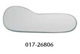 Miltex No. 3 Child Occlusal Intra Oral Mirror, Ideal for Photography, 2.5" wide