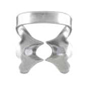 Miltex #1 Pre-Molar Winged Metal Rubber Dam Clamp, single clamp
