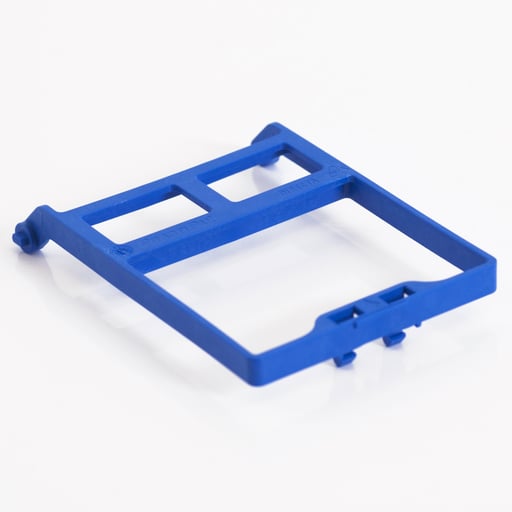 PractiPal Mini Clamp, Blue - 1/Pk. Secures instruments for optimal cleaning