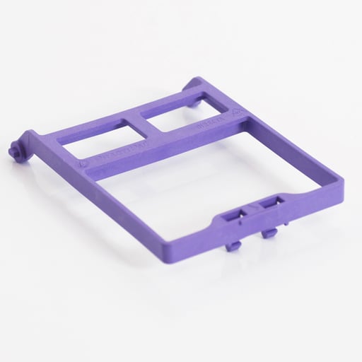 PractiPal Mini Clamp, Lilac - 1/Pk. Secures instruments for optimal cleaning