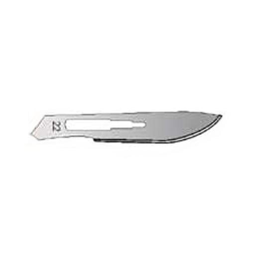 Myco Medical #22 Sterile Stainless Steel Surgical Scalpel Blade, Box of 100