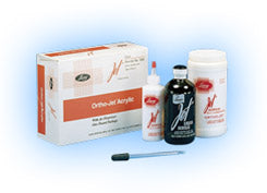 Ortho-Jet Acrylic Resin - Pound Package. Self Curing, for Fabrication