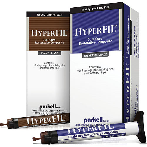 HyperFIL Dual cure restorative composite, Enamel shade A1/B1, 10 ml cartridge
