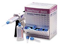 SensiTemp Resin Temporary Cement, Non-Eugenol, 2-stage setting, Cartridge