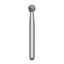 Solo #0123 (801.023) Coarse grit, Ball Shaped Diamond Bur, Single Use. Package of 25 burs