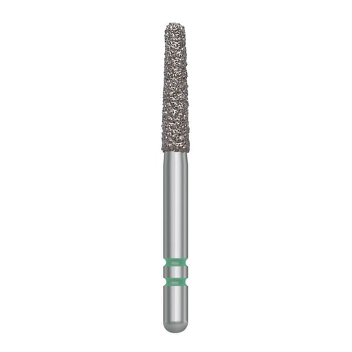 Two Striper FG 770.8 Coarse Diamond Bur Round-End Taper. Pack of 5