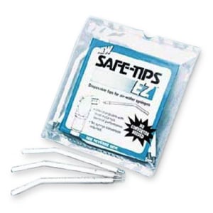 Safe-Tips EZ Universal Air/Water Syringe Tips 1600/Pk. Plastic with Metal Core