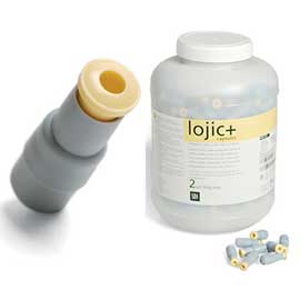 Lojic+ regular set triple spill (800 mg) spherical alloy capsule, bulk pack