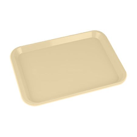 B-Lok Set-up Tray Flat Size B (Ritter) - Beige, Plastic 13-3/8" x 9-5/8" x 7/8"
