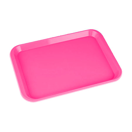 B-Lok Set-up Tray Flat Size B (Ritter) - Neon Pink, Plastic 13-3/8" x 9-5/8" x