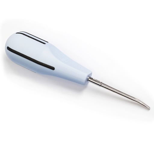 Luxator Short Periotome, 3mm (S3C), CURVED Blade, 1/Pk, Black color coded