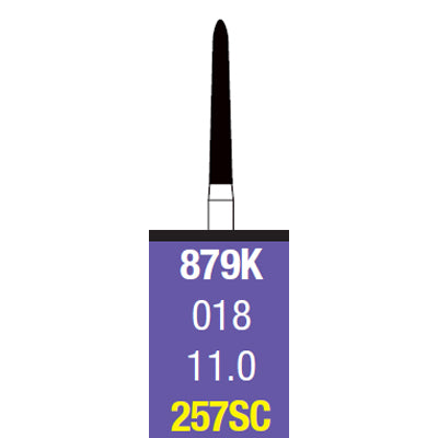 Spring FG #257SC (879K.018) Coarse grit Curettage single-use diamond burs, pack