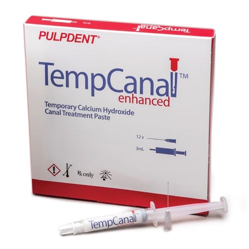 TempCanal Enhanced Calcium Hydroxide canal treatment paste kit, 3mL syringe &