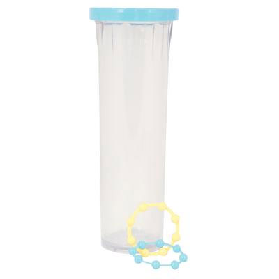 Water Wise Replacement Bottle, 1 Liter bottle with neon yellow and neon blue