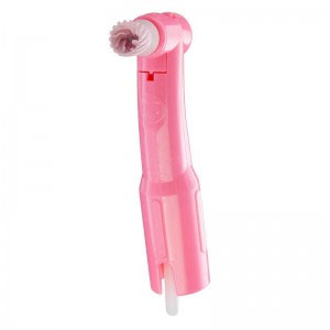 Contra Elite Original Pink LF - Pink Disposable Prophy Angle with Soft Pink