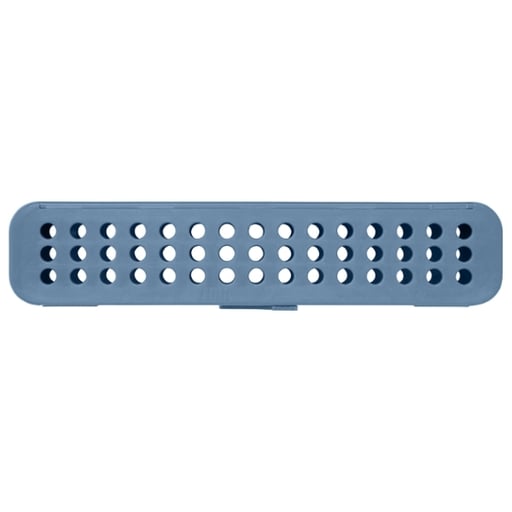 Steri-Container, Compact - Blue 7-1/8" x 1-1/2" x 1-1/2", Holds 12-15 hand