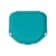 Zirc Teal Retainer Boxes - Regular 3"W x 1-1/2"D, package of 12
