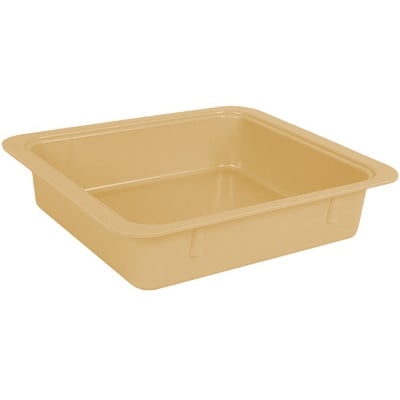 Zirc Procedure Tub - Beige, 12-1/4" x 10-7/8" x 2-3/4". Tub Only. Made