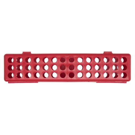 Steri-Container, Standard - Red 8" x 1-3/4" x 1-3/4", for hand instruments
