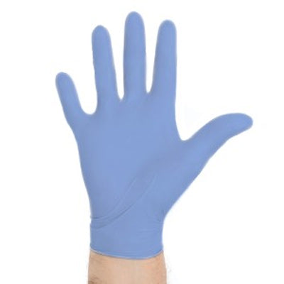 Aquasoft, X-Large, 250/PK, Powder Free Nitrile Exam Gloves - Ultra-thin