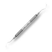Hu-Friedy #5/6 double end Rigid Barnhart curette with #6 Satin Steel Handle