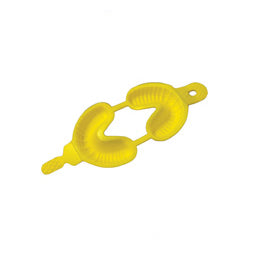 Topex Small Yellow Hinged Dual Arch Fluoride Trays, Package of 50