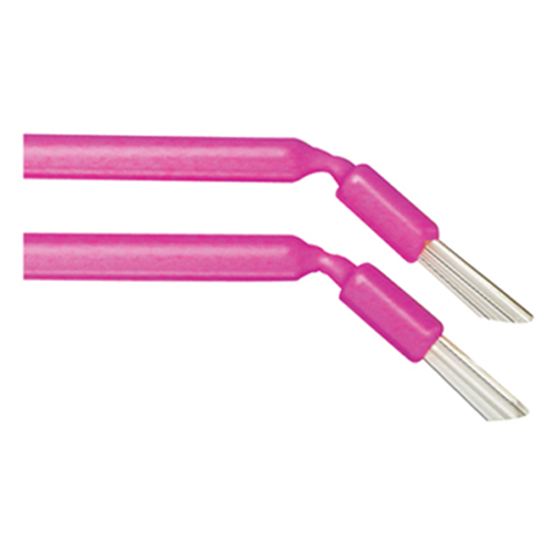 Defend Bendable tapered applicator brushes, Pink, 100/tube. For use in applying