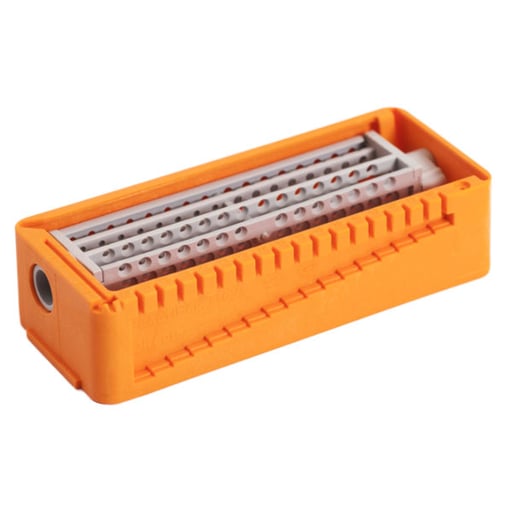PractiPal Bur/Endo Stand - Orange, holds up to either 16 burs or 28 fi ...
