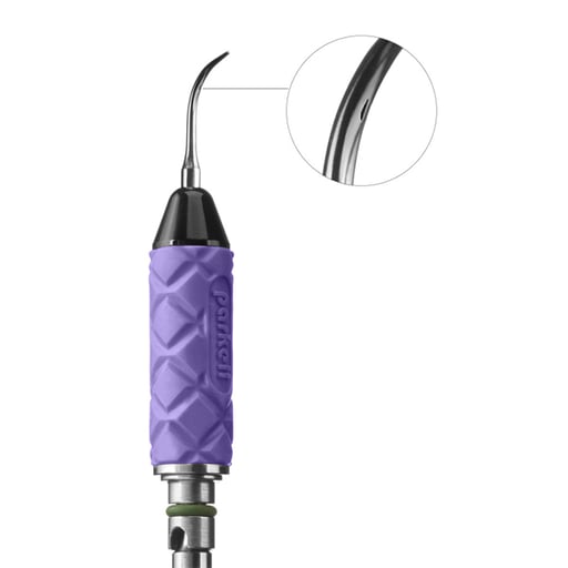 Comfort Grip 30K universal insert, precision flow water delivery. Cushioned