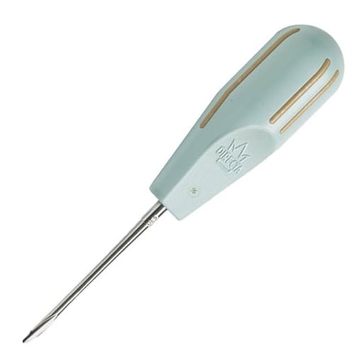 Luxator Periotomes - Dual Edge 5 mm to 3 mm Straight Blade, Aqua Handle