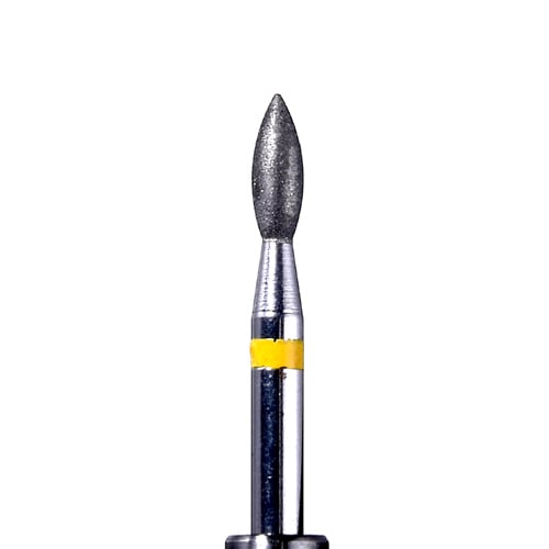 Defend FG #368.018 Super fine grit, Egg/Football diamond burs, 10/Pk