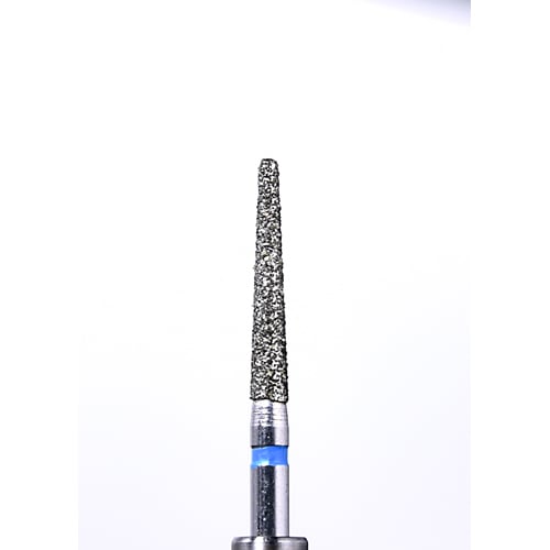 Defend FG #850.016 Medium grit, Round end taper diamond burs, 10/Pk