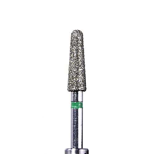 Defend FG #856.025 Coarse grit, Round end taper diamond burs, 10/Pk