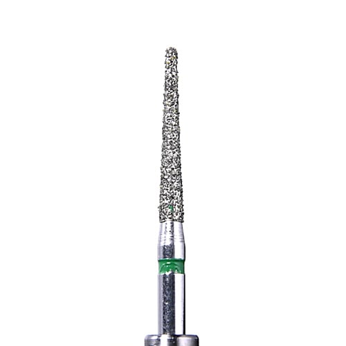 Defend FG #856L.014 Coarse grit, Round end taper diamond burs, 10/Pk