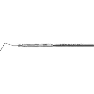 Premier Williams (1-2-3-5-7-8-9-10) Color Coded Single End Probe With Round