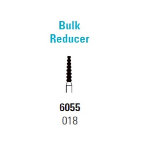 Quala FG #6055-018 Super Coarse Single-use, Bulk Reduction, Diamond Burs
