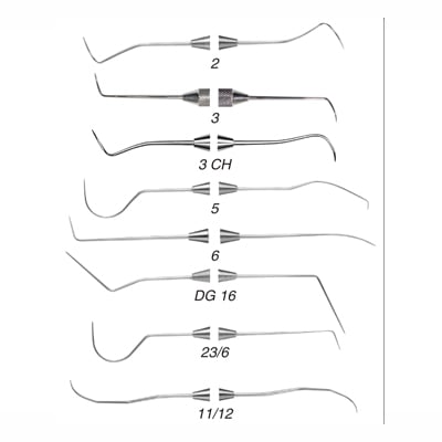 Quala #3 Cowhorn double end explorer with 1/4" round solid stainless steel