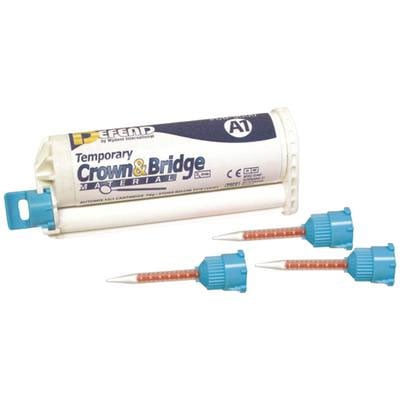 Defend Temporary Crown & Bridge Material Shade A1, 50ml Cartridge, 10 Mixing Tips