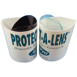 Protect-A-Lens Variety Pack, Clear and Smoke Disposable Patient Protective
