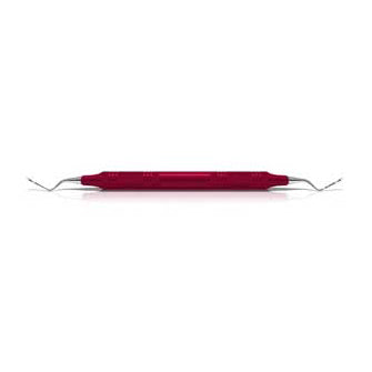 American Eagle #7/8 Bates Scaler with 3/8" EagleLite Resin Red Handle. Narrow