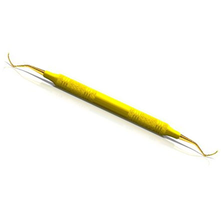 American Eagle #13/14S McCall Curette XP with 3/8" EagleLite Resin Yellow