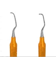 American Eagle #11/12 Gracey +3 Deep Pocket Curette with 3/8" EagleLite Resin