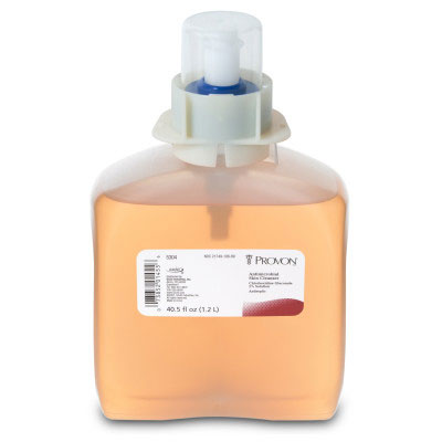 Provon Antimicrobial Skin Cleanser, Case of 3 - 1200mL Refill FMX-12 Dispenser