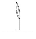 BD 18 gauge x 1" General Use Sterile Hypodermic Needle - Pink Plastic Hub