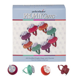 Prophy Gems Coarse grit Cinnamon flavored Prophy Paste with Fluoride, box