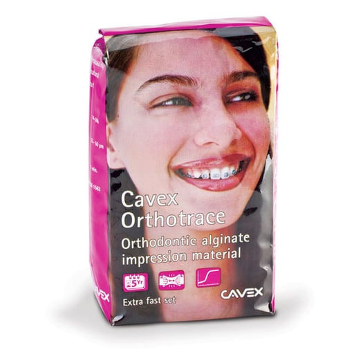 Cavex Orthotrace Orthodontic Alginate, Dust Free 500 Gm. Bag (1.1 Lb). Extra