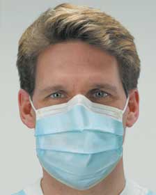 Isofluid FogFree Isofluid Fog Free Mask - Turquoise, Earloop, Fluid Resistant